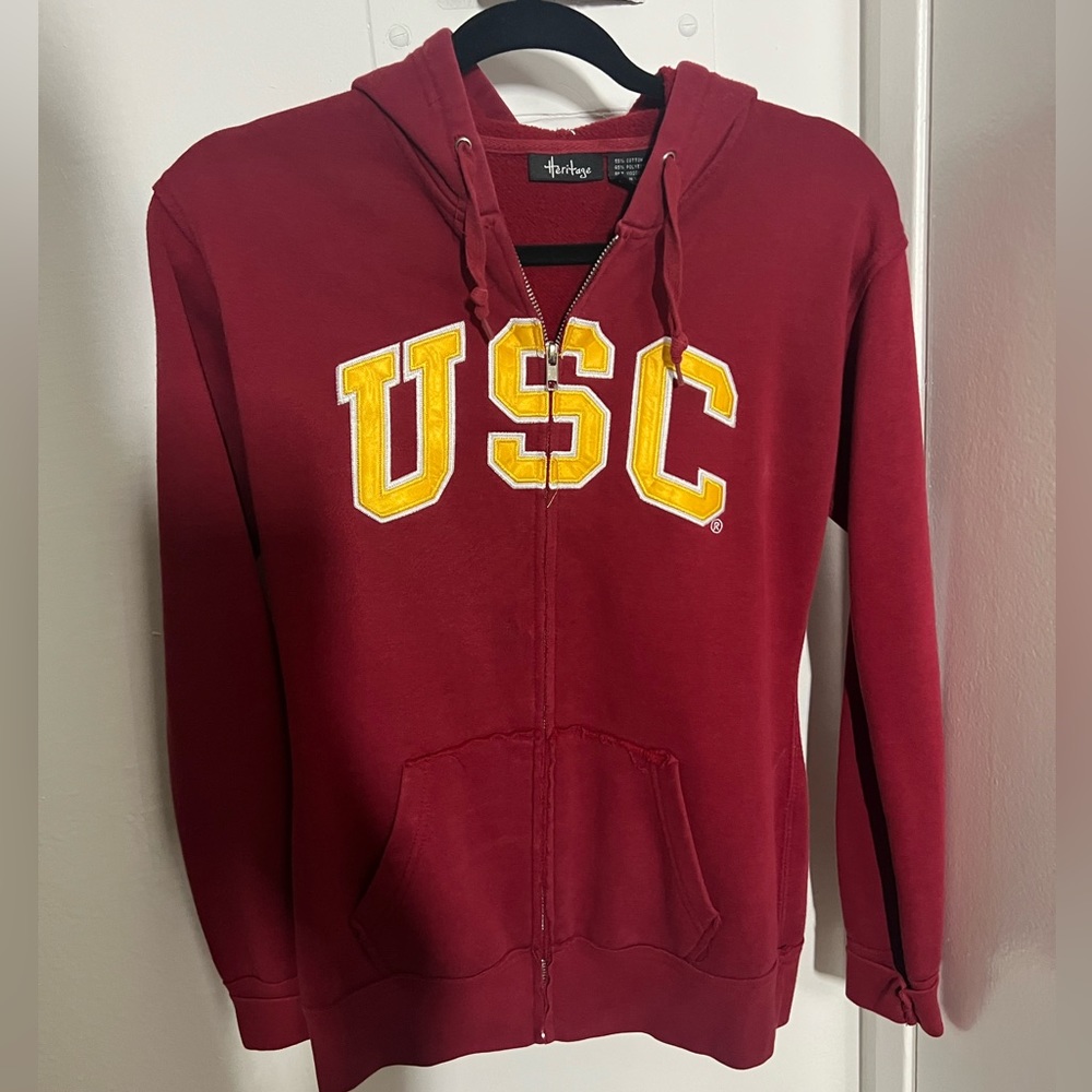 Womens USC full zip jacket - Size Small